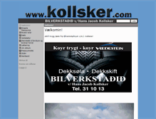 Tablet Screenshot of kollsker.com